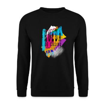 Rueda de Casino Salsa Salsa Dance - Sweat-shirt Unisexe - noir - Devant - Alina (178cm) & Michal (187cm)