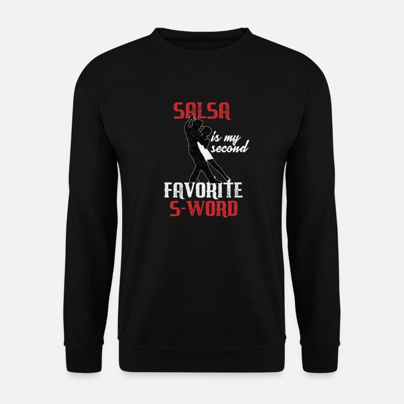 Funny Salsa Dance - Unisex Sweatshirt - black