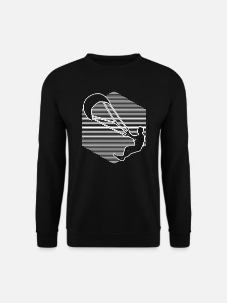 Kiten Kitesurfen Kitesurfer Kite Kitesurf - Unisex Pullover - Schwarz