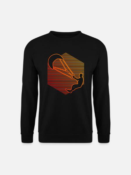 Kitesurfer Men Kitesurfing Kitesurfing - Unisex Sweatshirt - black
