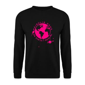 Najbolja mama na Svetu - Sweat-shirt Unisexe - noir - Devant - Alina (178cm) & Michal (187cm)