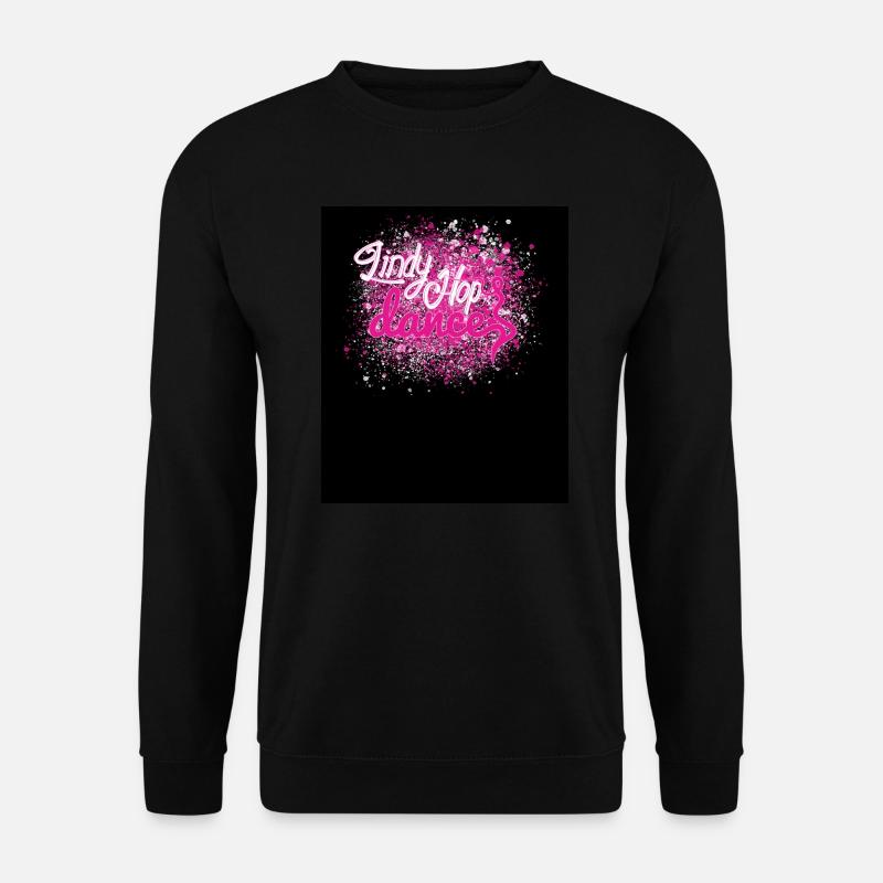 Lindy Hop Dance Swing Dancing - Unisex Sweatshirt - black