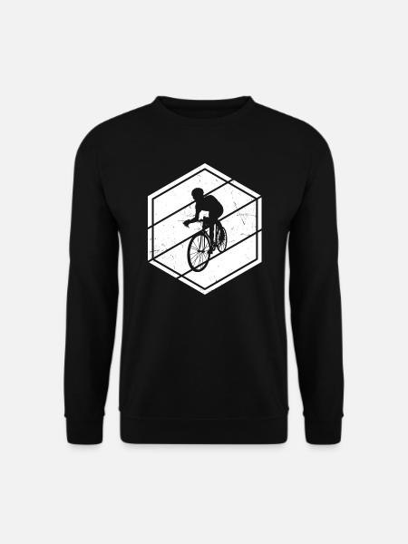 Road Bike Rennradfahrer Damen Rennradfahren - Unisex Pullover - Schwarz