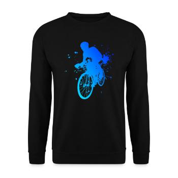 Vélo de route Hommes Cyclisme sur route Cyclisme sur route - Sweat-shirt Unisexe - noir - Devant - Alina (178cm) & Michal (187cm)