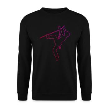 Bloc Femmes Escalade de bloc Hommes - Sweat-shirt Unisexe - noir - Devant - Alina (178cm) & Michal (187cm)