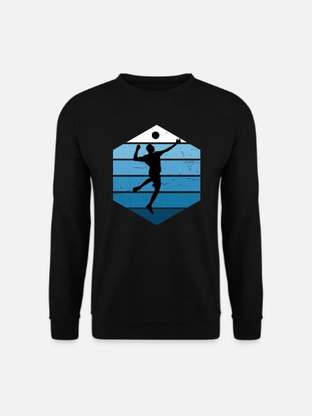 Men's Fistball Player Volleyball Fistball - Unisex Sweatshirt - black