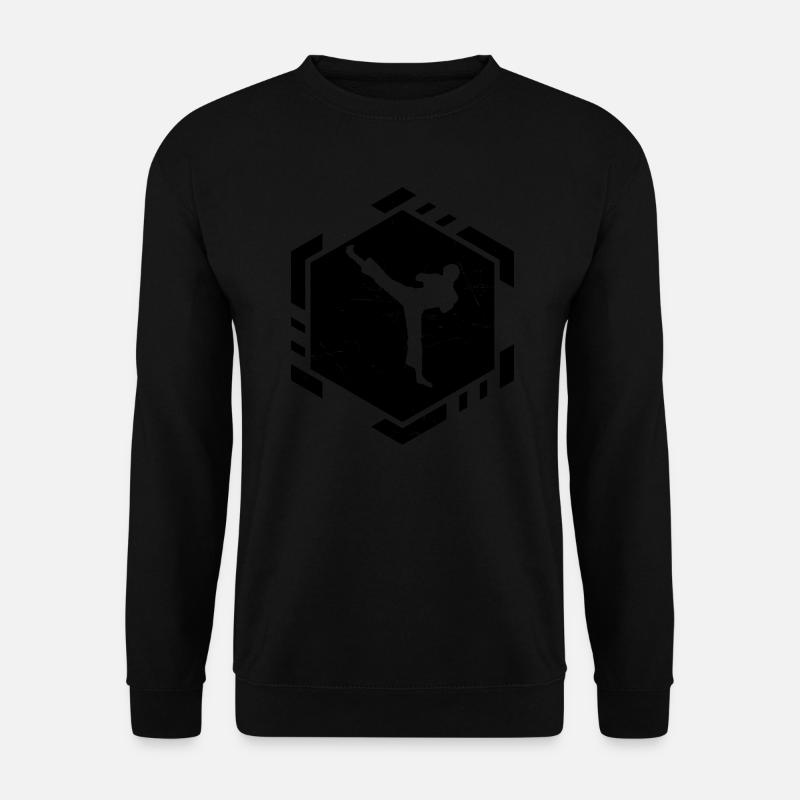 Kickboxer Herren Boxen Kickbox Kickboxing - Unisex Pullover - Schwarz