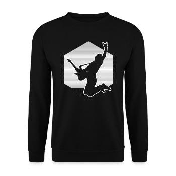 Guitare électrique guitare classique Guitare électrique - Sweat-shirt Unisexe - noir - Devant - Alina (178cm) & Michal (187cm)
