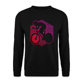 Cyclisme sur route Vélo de route Vélo de route Vélo de route Homme - Sweat-shirt Unisexe - noir - Devant - Alina (178cm) & Michal (187cm)