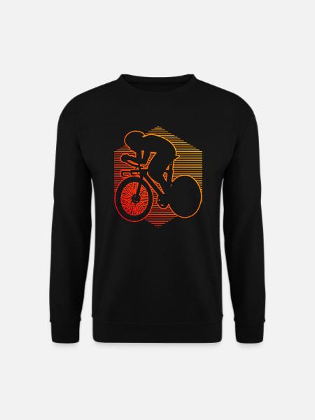 Road Cyclist Road Cycling Men's Road Bike - Unisex Sweatshirt - black