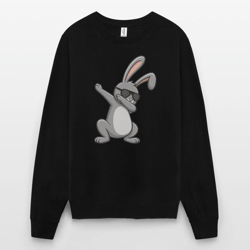 Easter Bunny Dab Easter Unisex Sweatshirt
