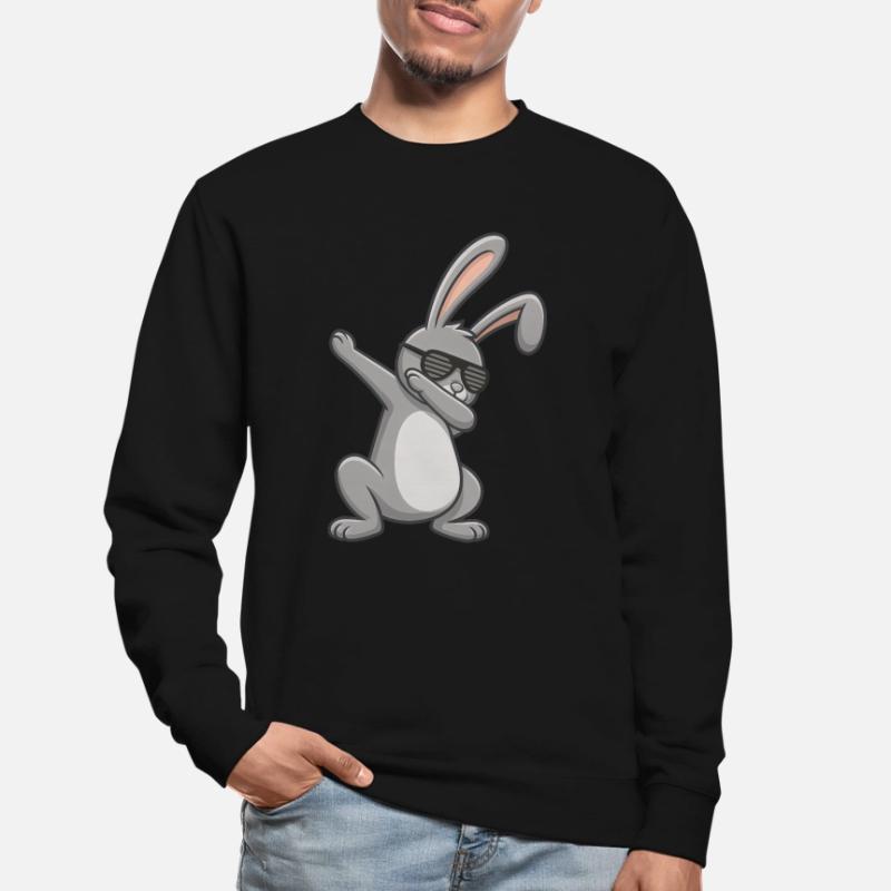 Easter Bunny Dab Easter Unisex Sweatshirt