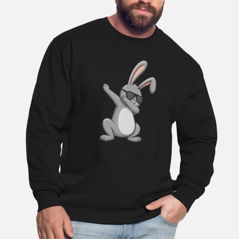Easter Bunny Dab Easter Unisex Sweatshirt