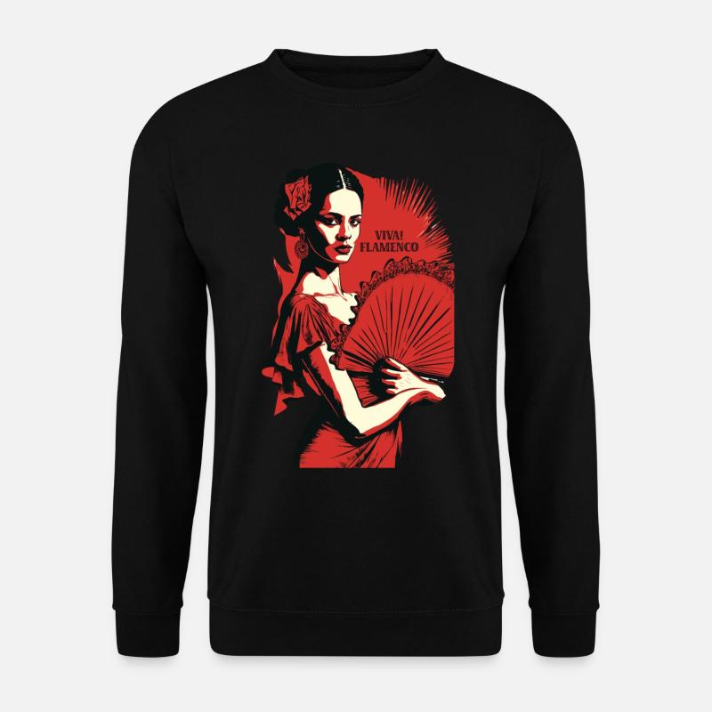 VIVA! FLAMENCO - Unisex Pullover - Schwarz