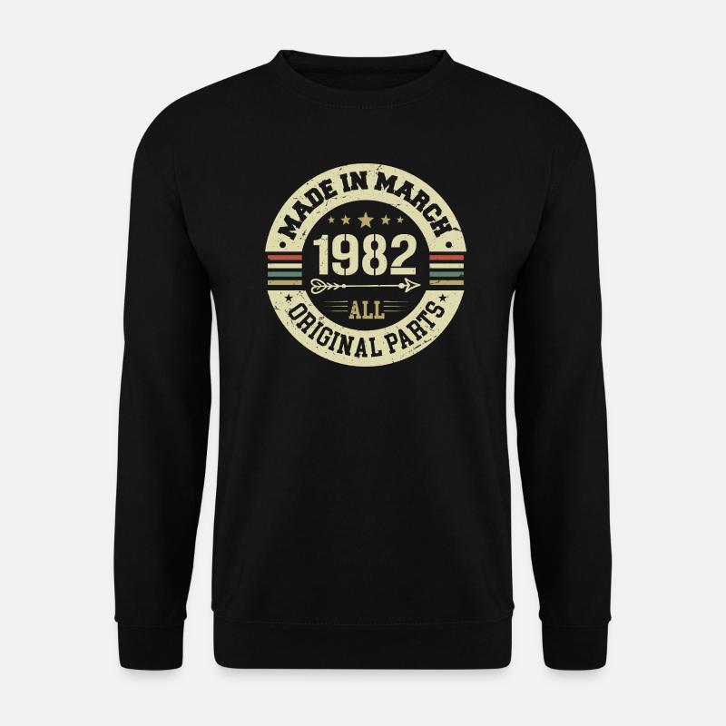 Legendary since March 1982 - Unisex Sweatshirt - black