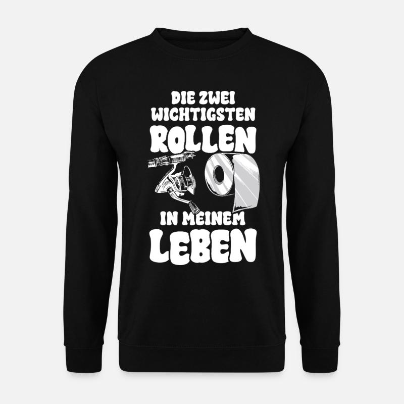 Die zwei wichtigsten Rollen in meinem Leben - Unisex Pullover - Schwarz