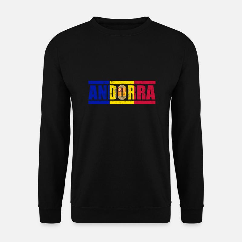 Andorra - Unisex Pullover - Schwarz