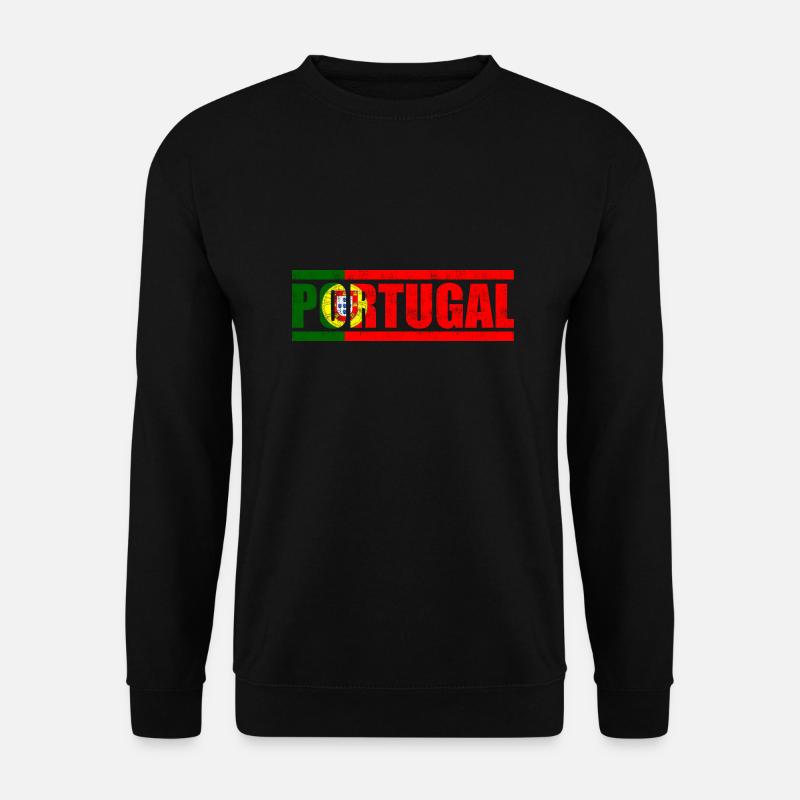 Portugal - Unisex Pullover - Schwarz