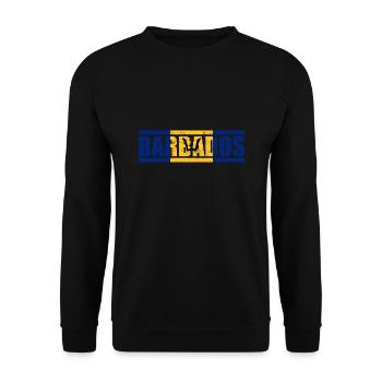 Barbados - Unisex Pullover - Schwarz - Vorne - Alina (178cm) & Michal (187cm)