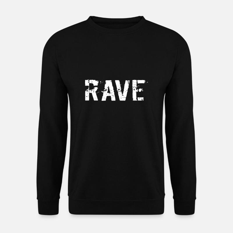 Rave - Unisex Pullover - Schwarz