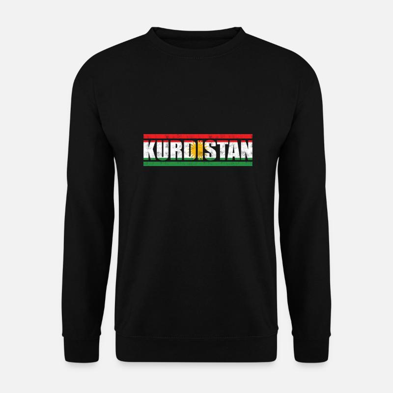 Kurdistan - Unisex Pullover - Schwarz