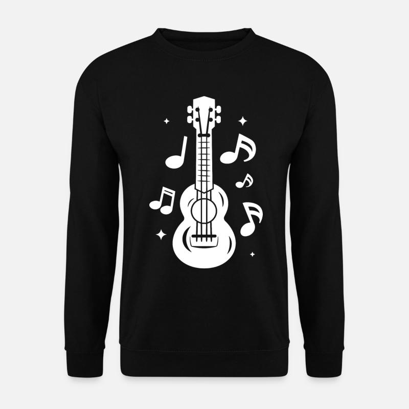 Ukulele - Unisex Sweatshirt - black