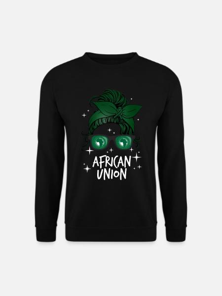 African Union - Unisex Sweatshirt - black