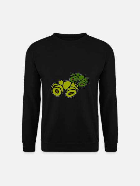 various olives - Unisex Sweatshirt - black