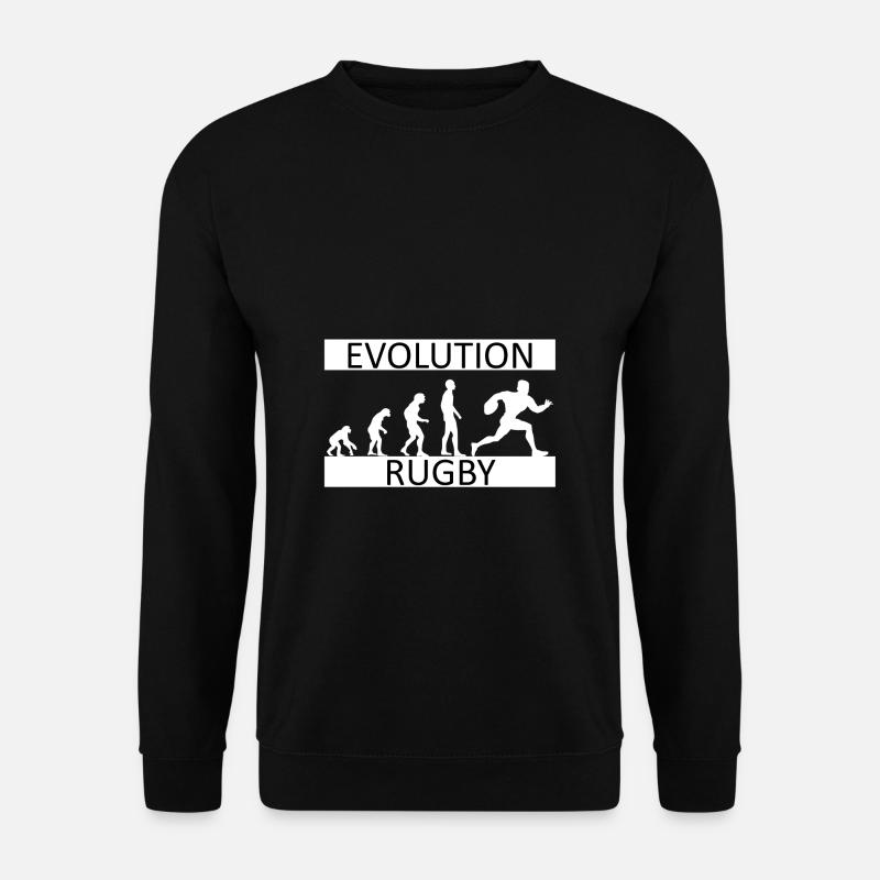 Evolution rugby - Unisex Sweatshirt - black