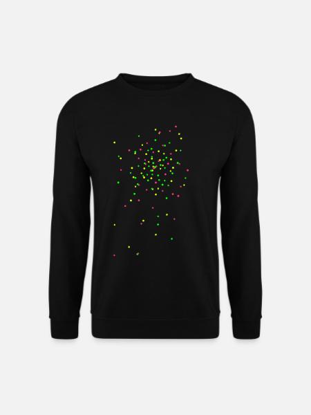 chad Räppli flakes - Unisex Sweatshirt - black