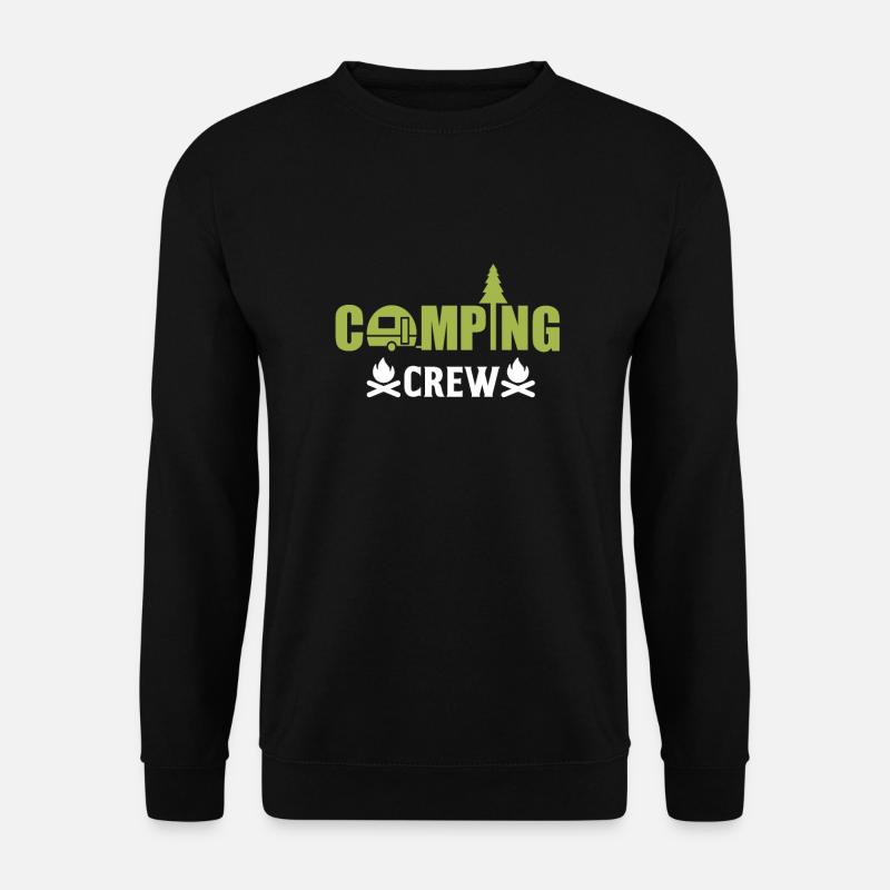 Team Camping Crew Holiday - Unisex Sweatshirt - black