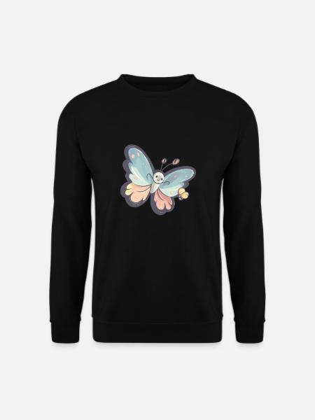 Kleiner Kinder Schmetterling - Unisex Pullover - Schwarz