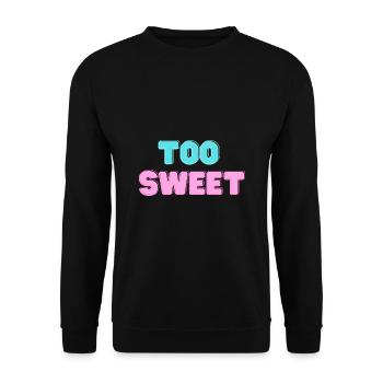 Trop Mignon Mignon Souris Cadeaux Petite Amie Soeur - Sweat-shirt Unisexe - noir - Devant - Alina (178cm) & Michal (187cm)