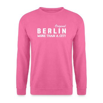 Voyage de ville de Berlin Voyage Berliner - Sweat-shirt Unisexe - rose - Devant