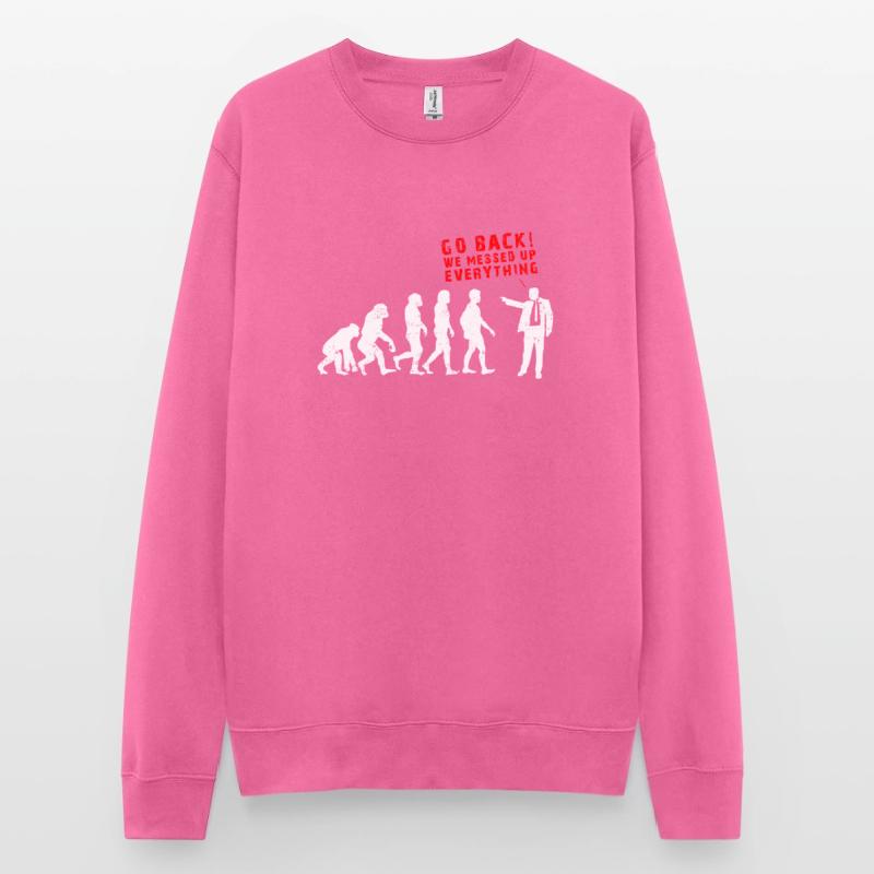 Evolution de Messed Up Evolution Sweat-shirt Unisexe
