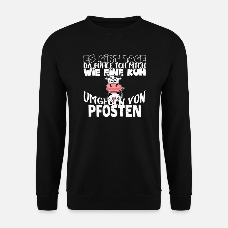 Cow Cows - Unisex Sweatshirt - black