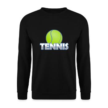 tennis - Sweat-shirt Unisexe - noir - Devant - Alina (178cm) & Michal (187cm)