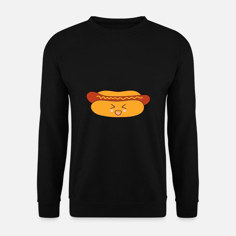 Hot dog Wurst - Unisex Pullover - Schwarz