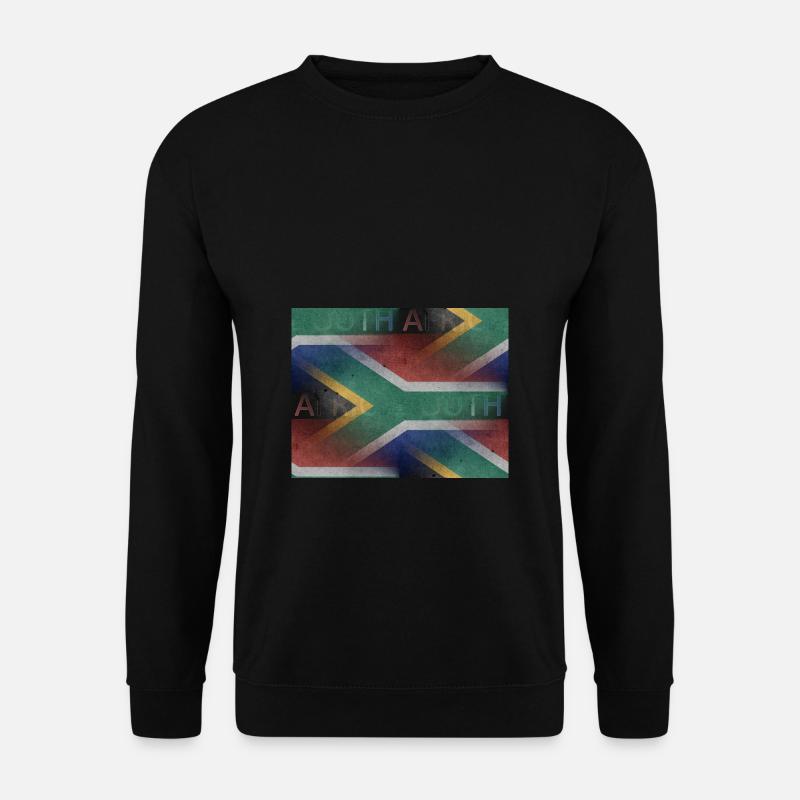 Südafrika - Kunstdesign - Unisex Pullover - Schwarz
