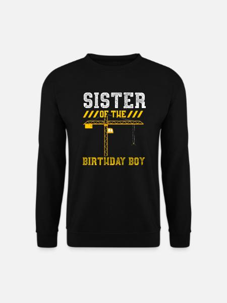 Sister Of The Birthday Boy - Unisex Sweatshirt - black