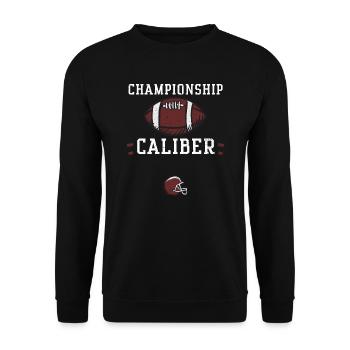 Calibre championnat - Football - Sweat-shirt Unisexe - noir - Devant - Alina (178cm) & Michal (187cm)