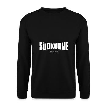 Südkurve München - Unisex Pullover - Schwarz - Vorne - Alina (178cm) & Michal (187cm)