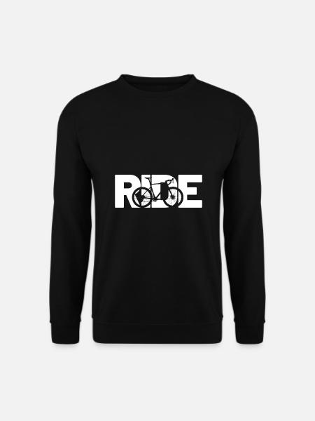 Ride Rennrad Radfahrer Radtour Radsport Shirt - Unisex Pullover - Schwarz
