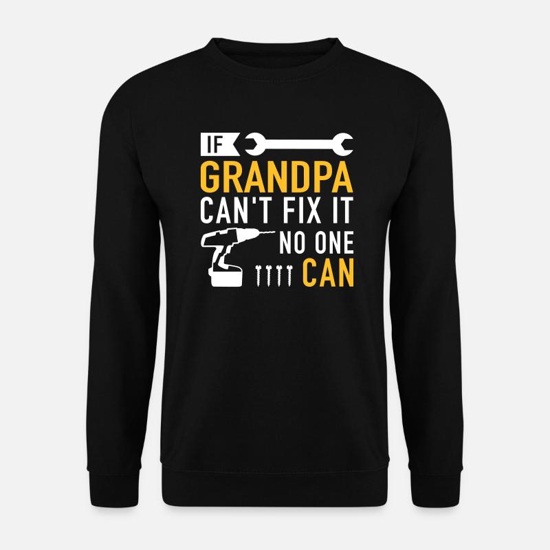 Opa - Unisex Pullover - Schwarz