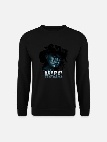 Schwarze Magie Hexe Ritual Kult Beschwörung Geist - Unisex Pullover - Schwarz