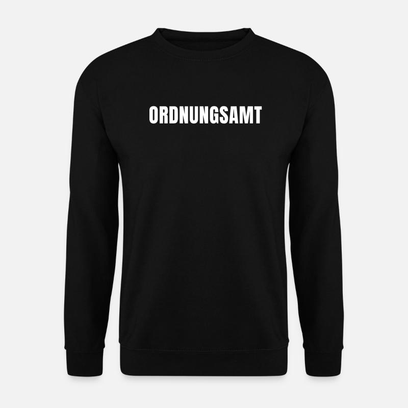 Ordnungsamt Arbeitskleidung Kostüm Fasching Karnev - Unisex Pullover - Schwarz