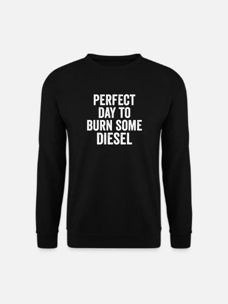 Diesel Fahrer Autotuning Tuning Auto - Unisex Pullover - Schwarz