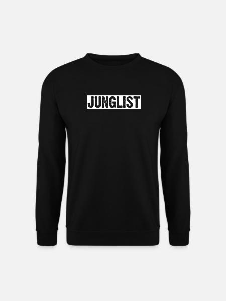 Junglist Movement Drum n Bass Rave - Unisex Sweatshirt - black