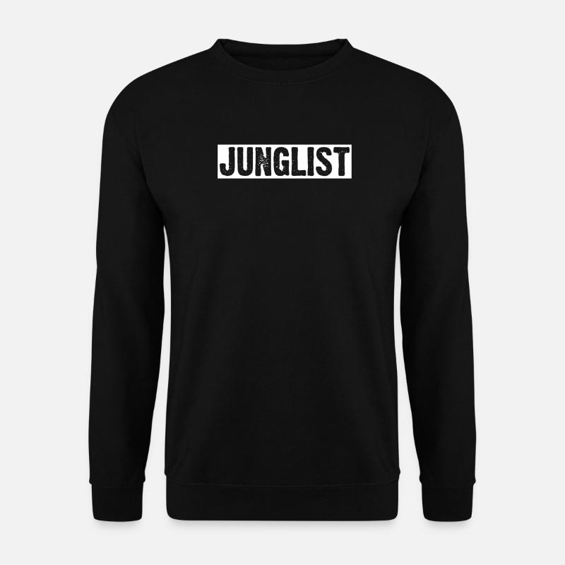Junglist Movement Drum n Bass Rave - Unisex Sweatshirt - black