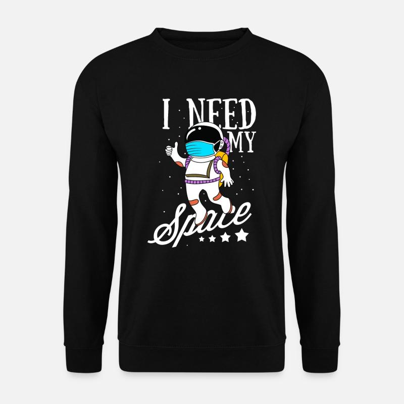 Witziges Zitat - Unisex Pullover - Schwarz